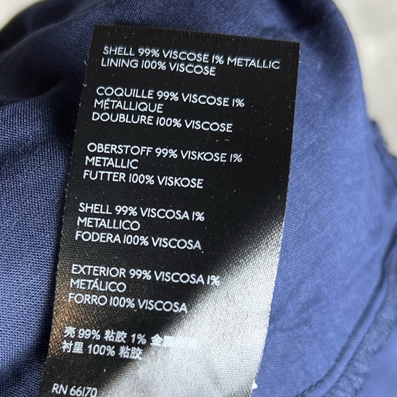 Anthropologie Dress Womens 00P Elmira Ruffle Shimmer Boho Paisley Colorful Midi - Picture 7 of 8